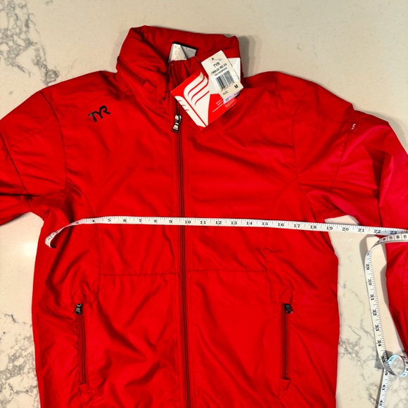 TYR Women's Red Windbreaker Jacket - Size M, New with Tags - Picture 5 of 5